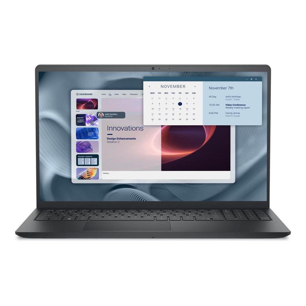 Dell Pro 15 Essential 15.6" FHD Laptop Intel Core i3 8GB DDR5 RAM 512GB SSD Windows 11 Home – Black