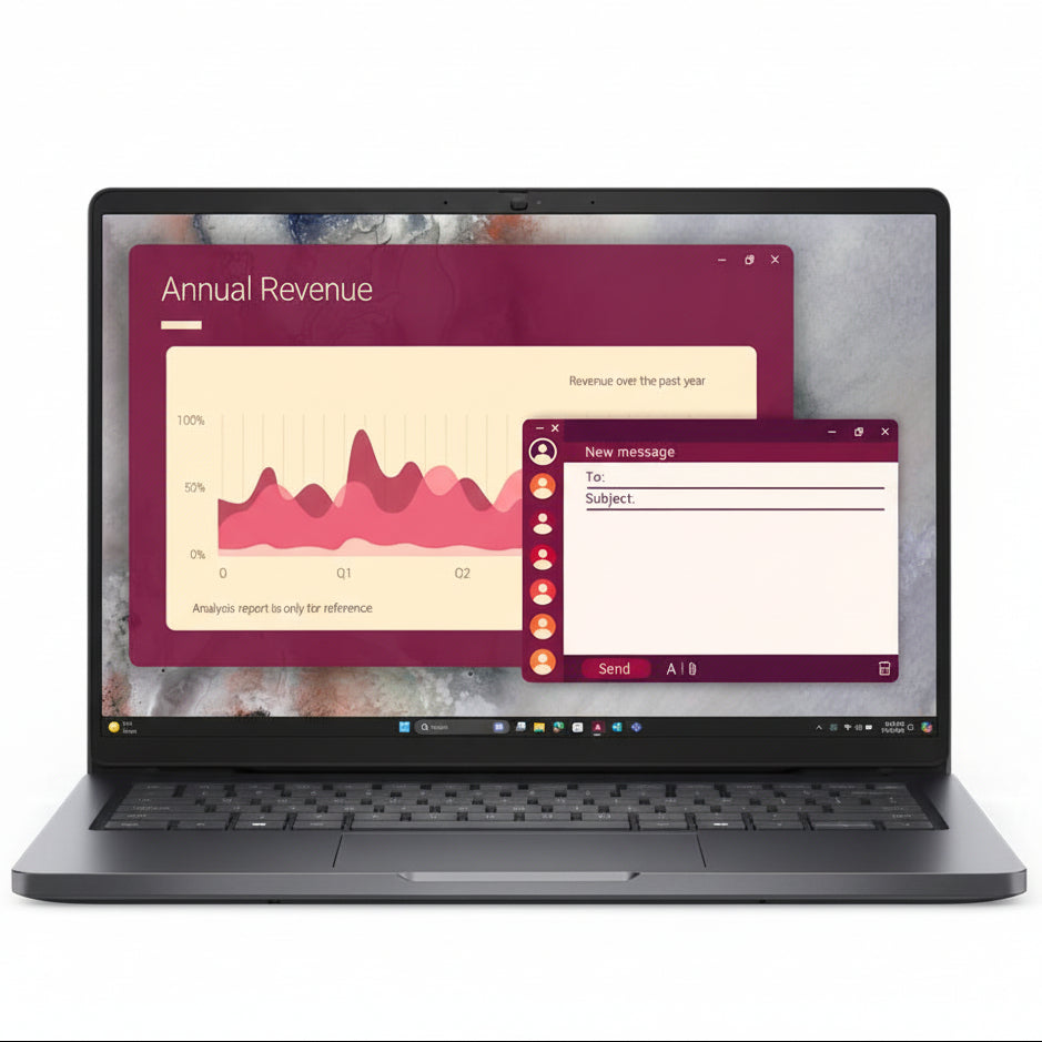 Dell Pro 14 PC14250 BTO107_PC14250_EMEA 14" FHD+ Laptop Intel Core Ultra 7 255U 16GB RAM 512GB SSD Windows 11 Pro