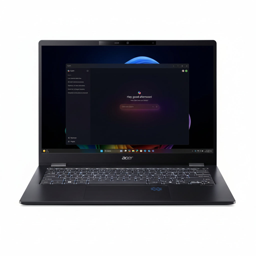 Acer TravelMate P6 TMP614-54T 14" WUXGA Touch Laptop Intel Core Ultra 7 268V 32GB LPDDR5X RAM 1TB SSD Windows 11 Pro – Black