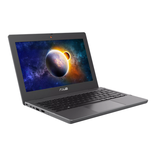 ASUS BR1100CKA-C4128G1W 11.6" HD Laptop Intel Celeron N4500 4GB DDR4 RAM 128GB eMMC Windows 11 Home – Dark Grey