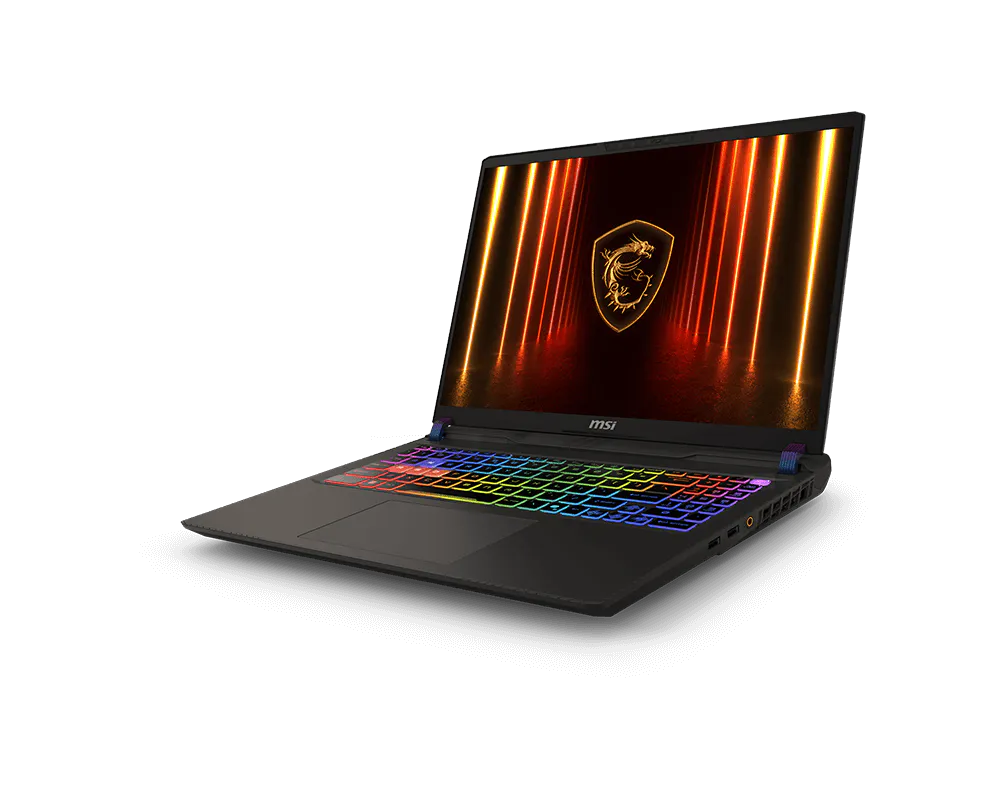MSI Vector 16 HX AI A2XWHG-643ZA 16" QHD+ 240Hz Gaming Laptop Intel Core Ultra 7 255HX 16GB DDR5 RAM 1TB SSD GeForce RTX 5070 Ti Windows 11 Home – Cosmos Gray