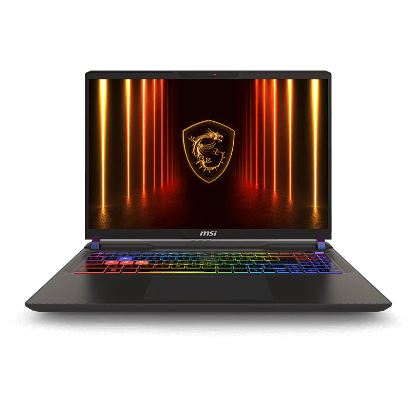 MSI Vector 16 HX AI A2XWHG-643ZA 16" QHD+ 240Hz Gaming Laptop Intel Core Ultra 7 255HX 16GB DDR5 RAM 1TB SSD GeForce RTX 5070 Ti Windows 11 Home – Cosmos Gray