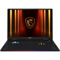 MSI Raider 18 HX AI A2XWIG-265ZA 18" UHD+ 120Hz MiniLED Gaming Laptop Intel Core Ultra 9 285HX 64GB DDR5 RAM 2TB SSD GeForce RTX 5080 Windows 11 Home – Core Black