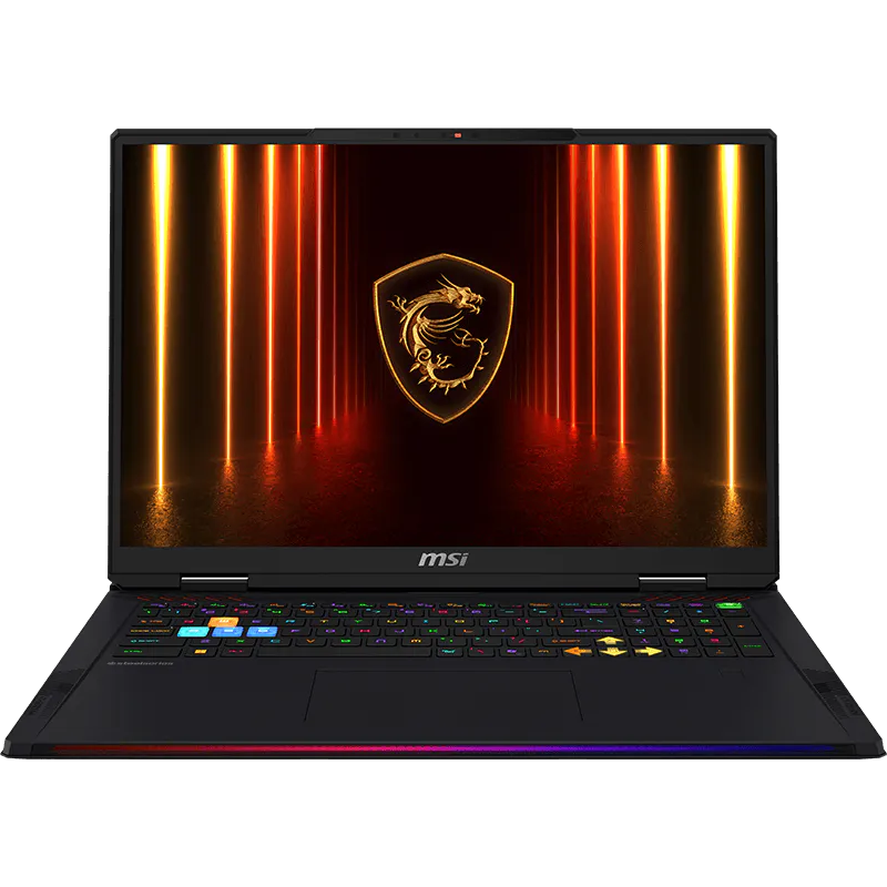 MSI Raider 18 HX AI A2XWIG-265ZA 18" UHD+ 120Hz MiniLED Gaming Laptop Intel Core Ultra 9 285HX 64GB DDR5 RAM 2TB SSD GeForce RTX 5080 Windows 11 Home – Core Black