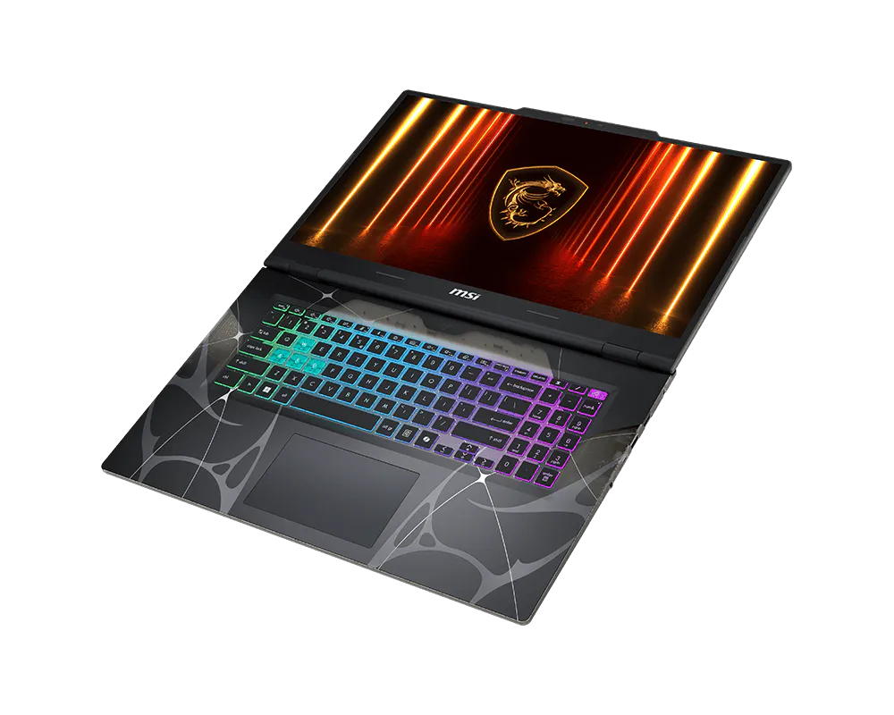 MSI Cyborg 17 B2RWEKG-082ZA 17.3" FHD 144Hz Gaming Laptop Intel Core 7 240H 16GB DDR5 RAM 512GB SSD GeForce RTX 5050 Windows 11 Home – Translucent Black