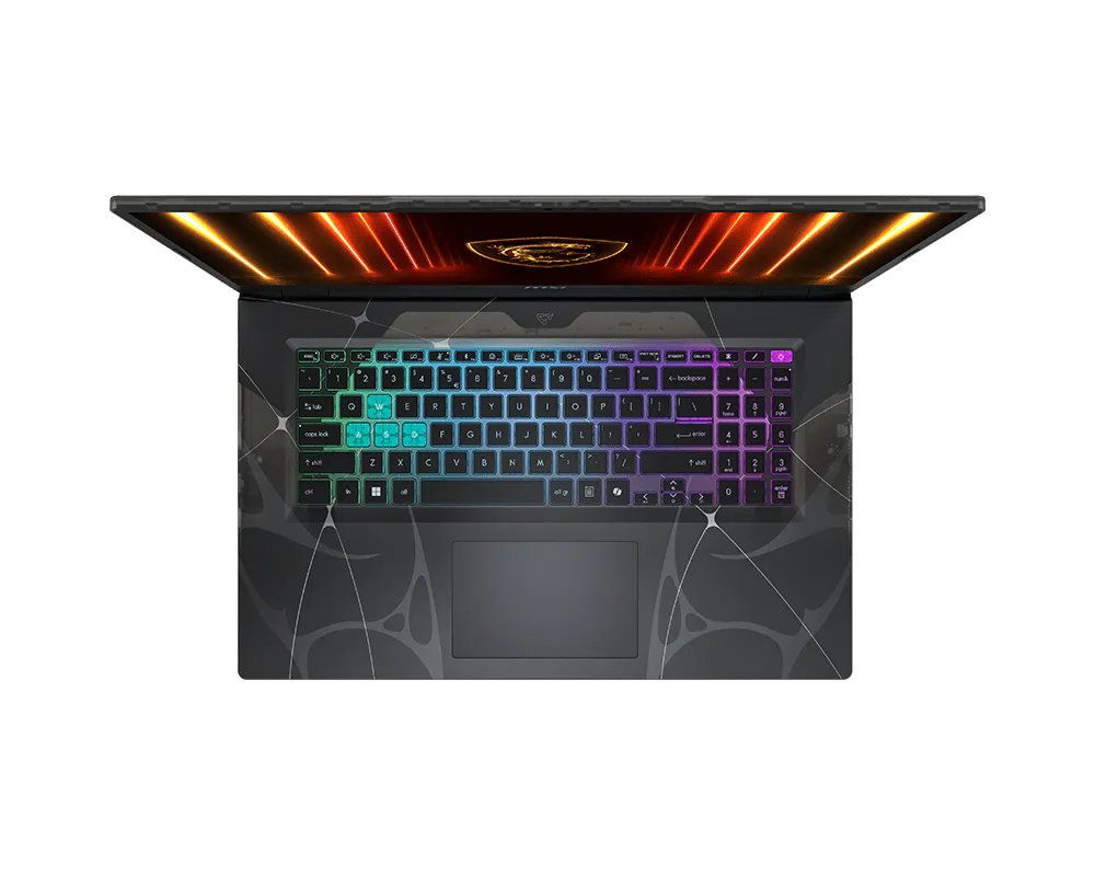 MSI Cyborg 17 B2RWEKG-082ZA 17.3" FHD 144Hz Gaming Laptop Intel Core 7 240H 16GB DDR5 RAM 512GB SSD GeForce RTX 5050 Windows 11 Home – Translucent Black