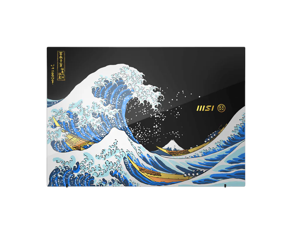 MSI Prestige 13 AI+ Ukiyo-e Edition A2VMG-210ZA 13.3" 2.8K OLED Laptop Intel Core Ultra 7 258V 32GB LPDDR5X RAM 1TB SSD Intel Arc Graphics Windows 11 Home – Ukiyo-e Limited Edition