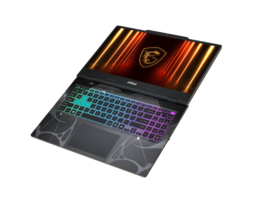 MSI Cyborg 15 B2RWEKG-092ZA 15.6" FHD 144Hz Gaming Laptop Intel Core 7 240H 16GB DDR5 RAM 512GB SSD GeForce RTX 5050 Windows 11 Home – Translucent Black